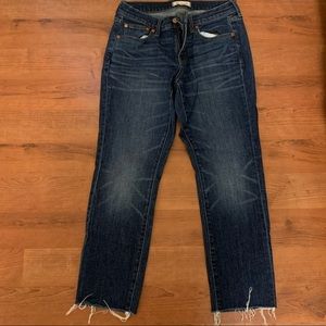 Madewell slim boyfriend jeans